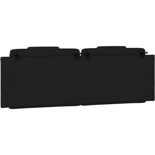VidaXL Jastuk za uzglavlje crni 160 cm od umjetne kože Slike