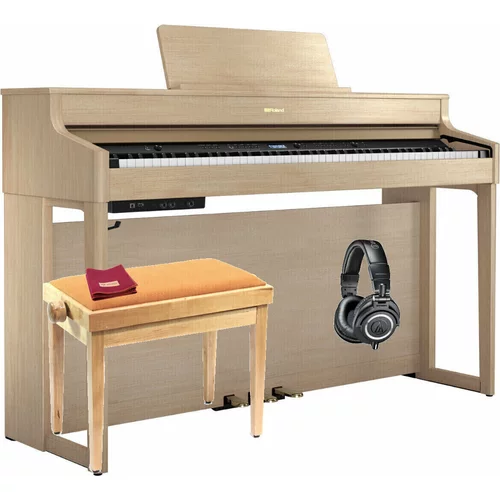 Roland hp 702 light oak set light oak digitalni piano