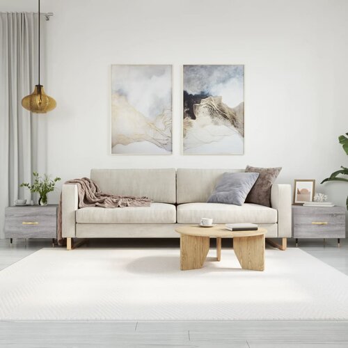 The Living Store Klubske mizice 2 kosa sive sonoma 50x50x40 cm inženirski les - Klubska Mizica, (21573465) Cene