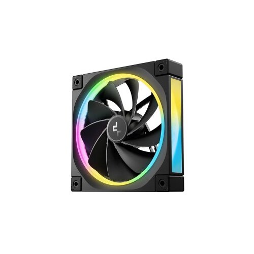 DeepCool Ventilator za ohi&scaron;je FL12R ARGB PWM 120mm, Reverse Blade, črn Cene