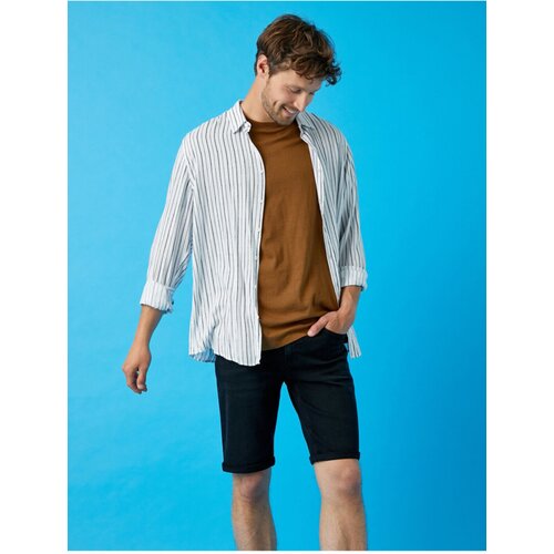 Koton Shorts - Black - Normal Waist Slike
