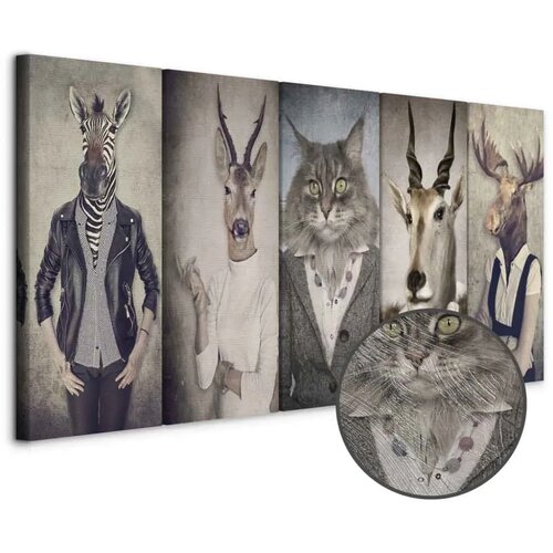  Slika - Animal Masks I 200x80 Premium Print Cijene