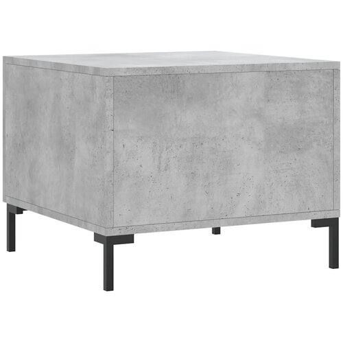  Stolići za kavu 2 kom Siva betona 50x50x40 cm konstruirano drvo Slike