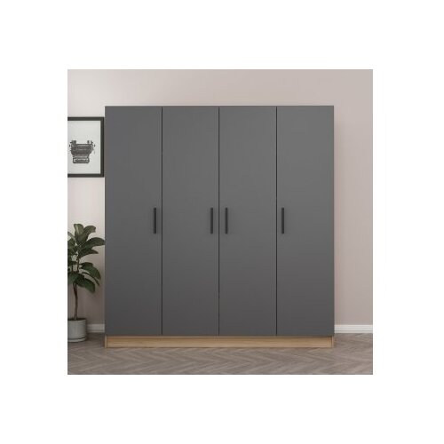 Hanah home ormar u sivoj boji kale 7508 (506MNR2487) Slike