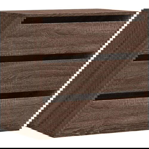 VidaXL Kotni predalnik rjavi hrast 60x41x58 cm inženirski les, (21263105) Slike