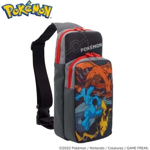 Hori Adventure Pack nahrtnik z motivom Charizard & Lucario & Pikachu Cene