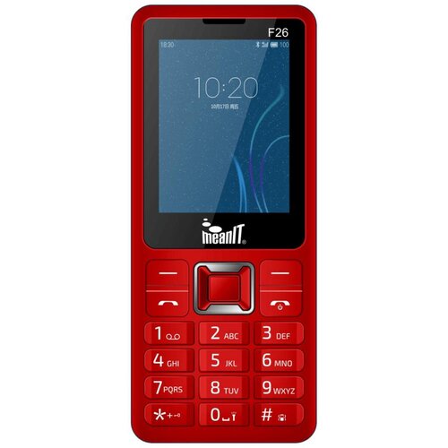 Mean IT Mobilni telefon , 2.4”” zaslon, Dual SIM, BT,FM radio,crvena – F26 Red Cijene