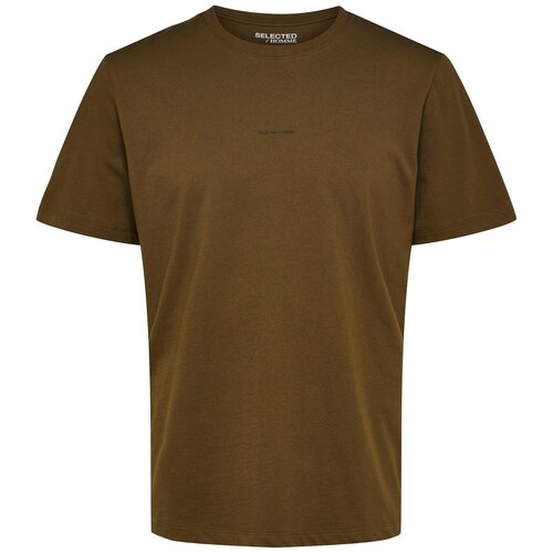 Selected Homme Majica &amp;#039;ASPEN&amp;#039; oliva / črna Slike