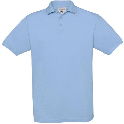  MAJICA KRATKI RUKAVI B&C SAFRAN POLO 180G NEBO PLAVA 2XL-EOL!! Cene