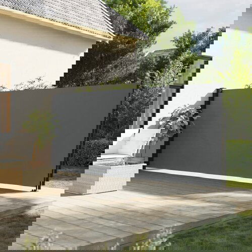VidaXL Bočna tenda na uvlačenje antracit 160 x 500 cm Slike