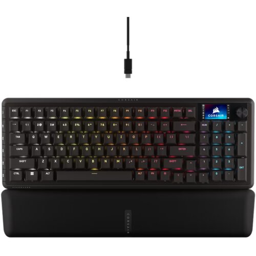 Corsair Gaming tipkovnica VANGUARD PRO 96 Hall Effect, mehanična, črna, (5000150778) Cene