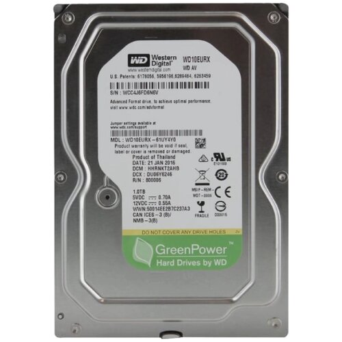 Hard disk WD 1TB HDD-WD10EURX Cene