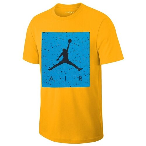 Nike Majice s kratkimi rokavi Jordan Poolside Tee Rumena Cene