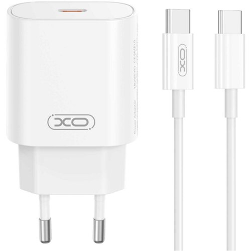 XO Polnilec za telefon CE25 PD 25W + USB-C kabel, (21231677) Cene