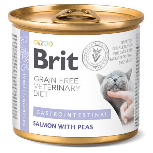 Brit veterinary diet Brit GF Veterinarska dieta za mačke Gastrointestinal, 200g 200 g Cene