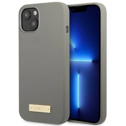 Guess SILIKONSKI OVITEK TRDI ZA IPHONE 13 MINI 5.4 MAGSAFE GREY, (21834432) Cene