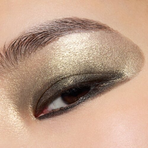 MAC Cosmetics Eye Shadow Metallic Pro Palette Refill Pan metalik sjenila za oči zamjensko punjenje nijansa Kiss Of Klimt 1 g Slike
