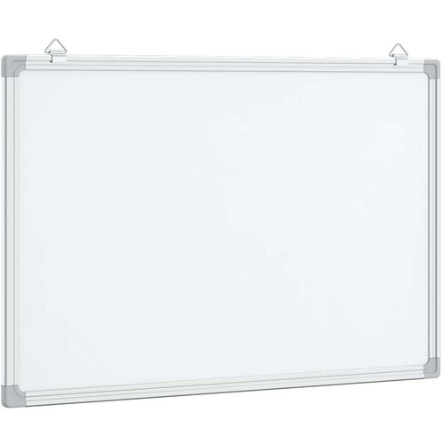 VidaXL Magnetna ploča bijela 80 x 60 x 1,7 cm aluminijska Slike