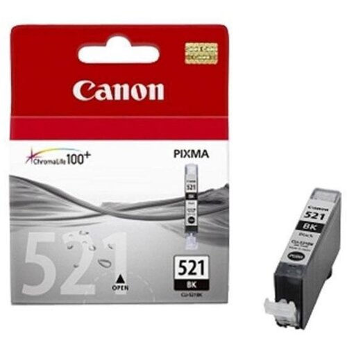 Canon ČRNILO CLI-521BK Črna - 2933B008, (21735577) Slike