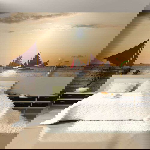  Tapeta - sailing boats - sunset 350x270 Cijene