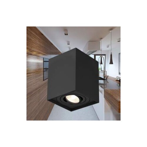 Braytron SPOT SVJETILJKA PLAFONSKA GAMA 8011 KVADRATNA CRNA GU10 BH04-30311 Cijene