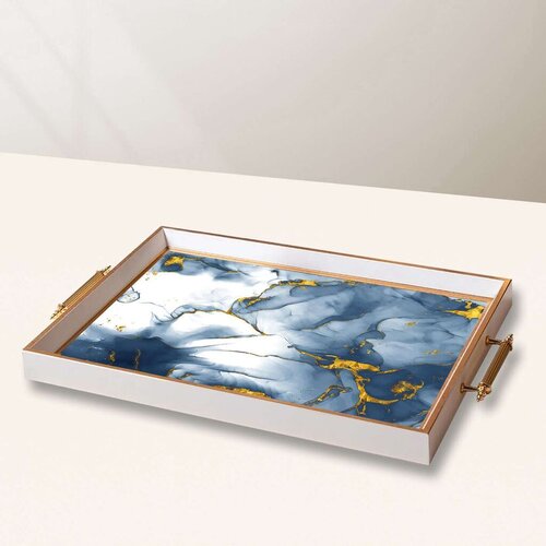 Aberto Design Poslužavnik TPB10043 50 x 29 x 3.5 cm, Šareni Cene