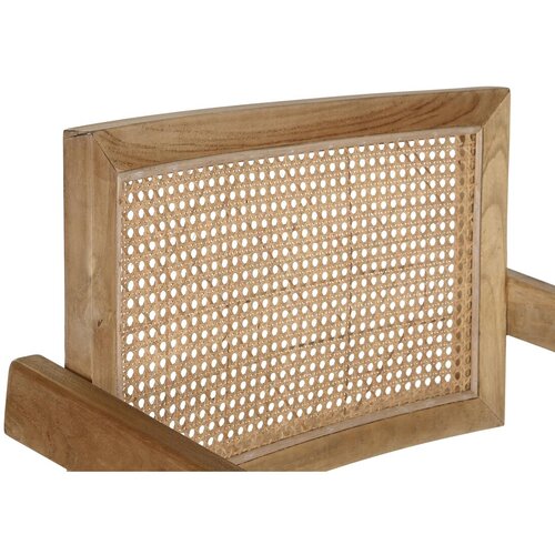  Jedilni Stol DKD Home Decor Naraven Tik Ratan (58 x 56 x 82 cm) Slike