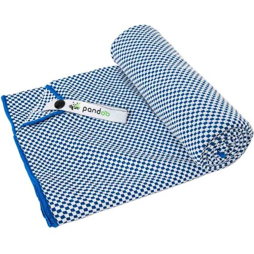 Pandoo Potovalna brisača z bambusovimi vlakni iz aktivnega oglja, 130 x 80 cm - modra Cene