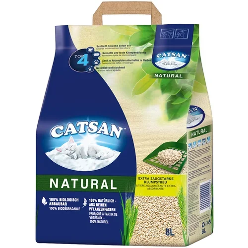 Catsan 10 % popust na pesek za mačke! - Natural (8 l)