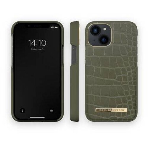 Ideal od Sweden iDeal of Sweden Maskica AT - iPhone 13 mini - Khaki Croco Cijene