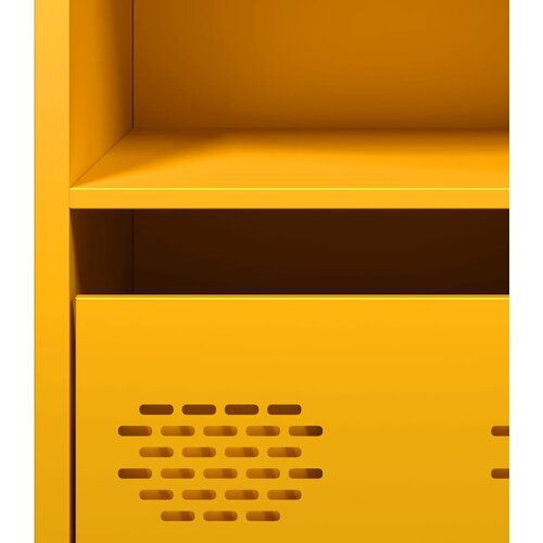  Komoda boja senfa 68x39x73,5 cm hladno valjanog čelika Slike