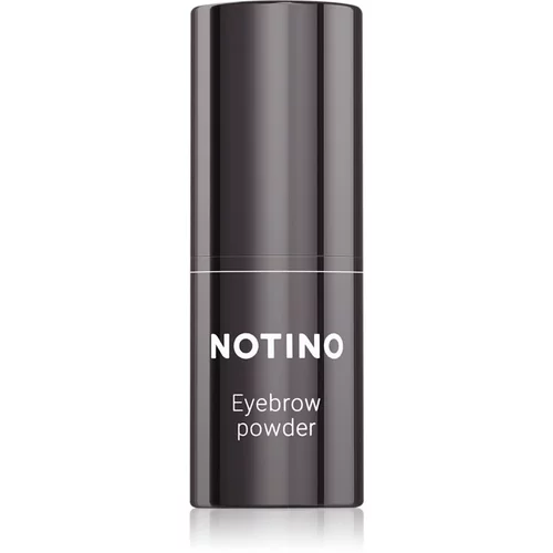 Notino Make-up Collection Eyebrow powder puder za obrvi Warm brown 1,3 g