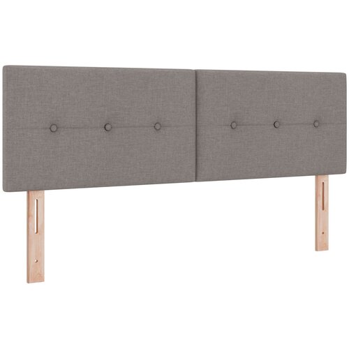 VidaXL Uzglavlje s gumbima u taupe boji 160 cm Tkanina Slike