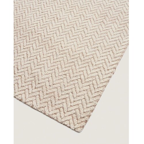 Kave Home Kremno bela ročno tkana volnena preproga 200x300 cm Calira &amp;ndash; Slike