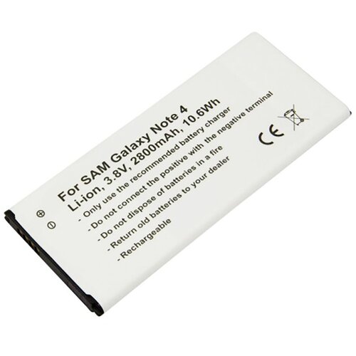 AVIZAR 3,8V 2800mAh litij-ionska baterija, združljiva s telefonom Samsung Galaxy Note 4 z NFC,, (5000070244) Cene