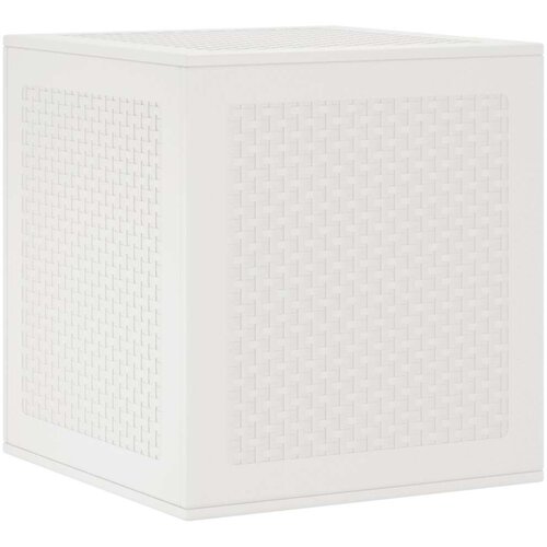  skladi&amp;scaron;na kutija za vrt bijela 55x53x57 cm PP Slike