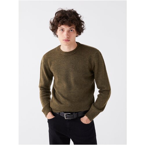 LC Waikiki Crew Neck Long Sleeved Men's Knitwear Sweater Cene