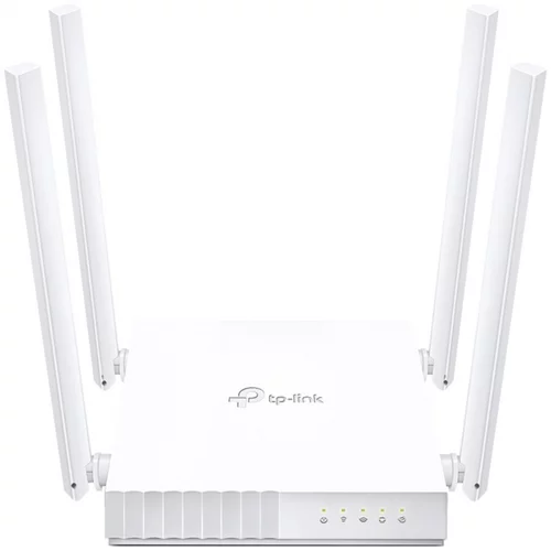 Tp-link Archer C24 AC750 Dual-Band Wi-Fi Router, 300 Mbps 2.4 GHz + 433 Mbps 5 GHz, 4×Antennas, 1×10/100M WAN Port, 4×10/100M L