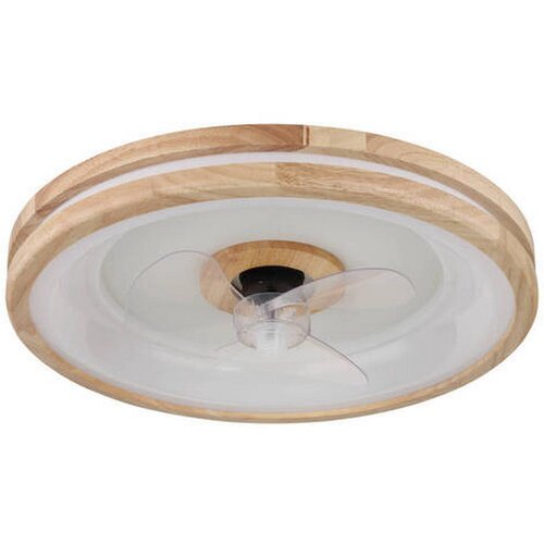 Globo 03650 - LED plafonsko svetlo sa ventilatorom GATIAN LED/30W/230V braon + daljinski upravljač Slike