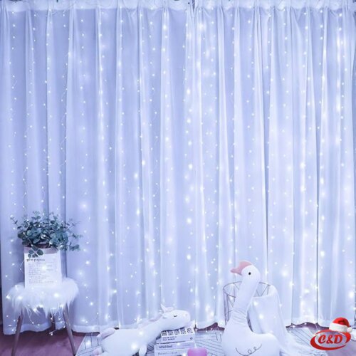 Lampice LED; LEDENICE/ZAVJESA; 3 x 2 m Slike