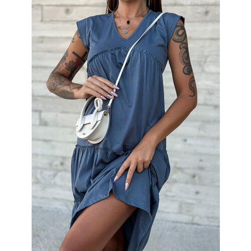 Mayflies Dress-TW-SK-2206.04P-dark blue Slike