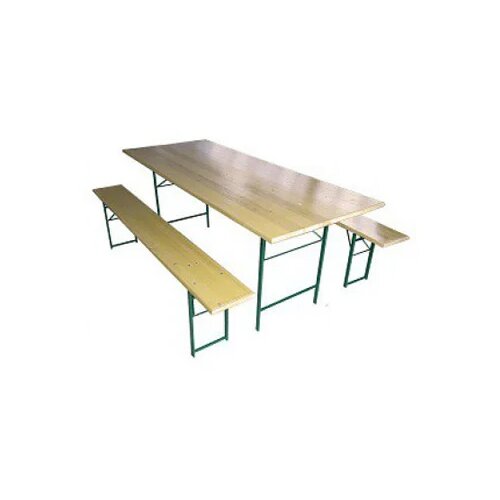 Stout baštenski pivski set sto i 2 klupe 200 x 80 Cene
