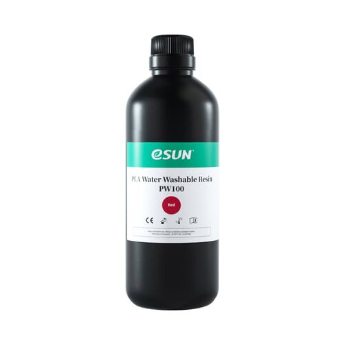  PW100 PLA Water Washable Resin Red Cene