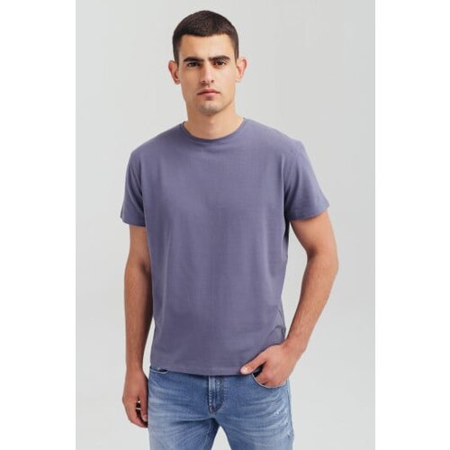 Legendww muska plava pamucna majica sa natpisom - basic model Cene