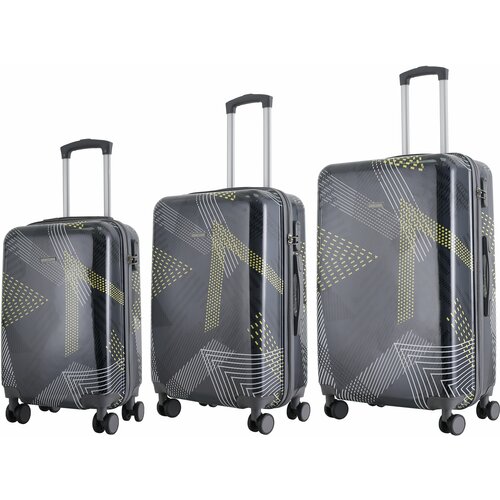 Semiline Unisex's ABS Suitcase Set T5651-0 Cene
