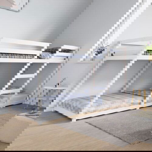 The Living Store Dnevna postelja bela 80x200 cm trdna borovina - Pograd, (21509232) Slike