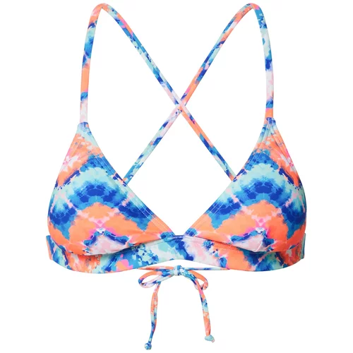VENICE BEACH Bikini zgornji del modra / oranžna