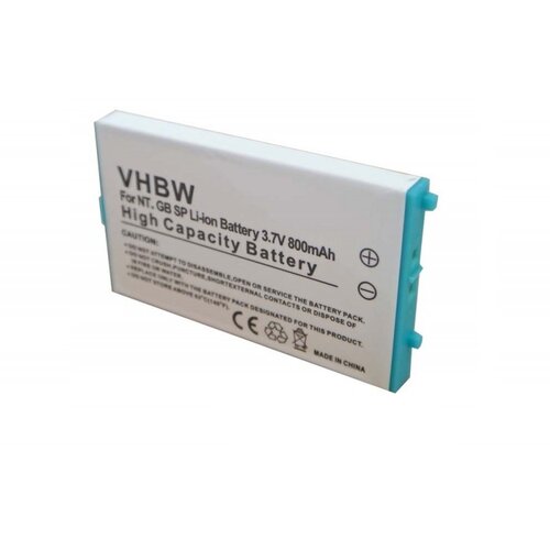 VHBW Baterija za Nintendo Gameboy Advance SP, 800 mAh Cijene
