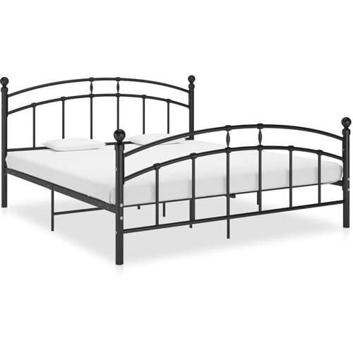  Okvir za krevet crni metalni 160 x 200 cm Cijene