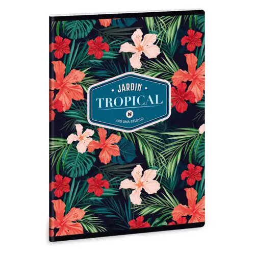 Ars Una Tropical Wildblume 40-listni karo zvezek A/5 Cene